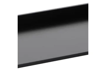 Wilele Bogreol 63 cm i Malet Træ - Sort - Opbevaring - Hylder & Reoler - Bogreol