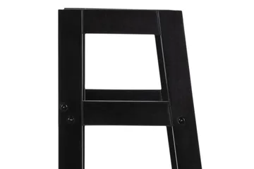 Wilele Bogreol 63 cm i Malet Træ - Sort - Opbevaring - Hylder & Reoler - Bogreol
