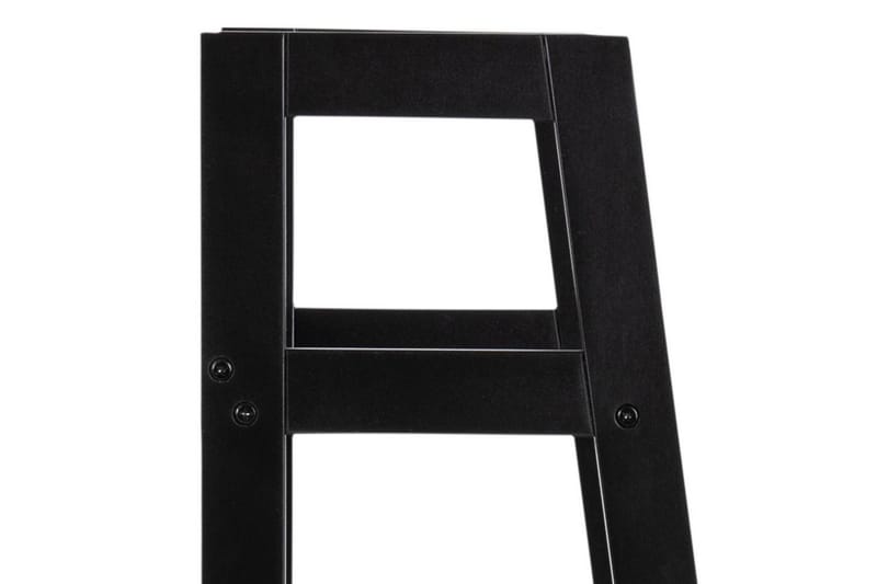 Wilele Bogreol 63 cm i Malet Træ - Sort - Opbevaring - Hylder & Reoler - Bogreol