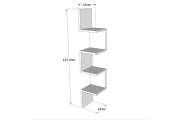 WL9 Wall Shelf White - Møbler - Borde - Aflastningsbord - Konsolbord & sidebord