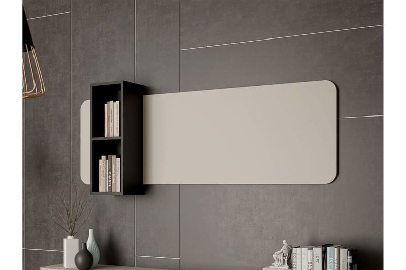 Zalricus Vägghylla 160 cm - Beige - Opbevaring - Hylder & Reoler - Væghylde & vægreol