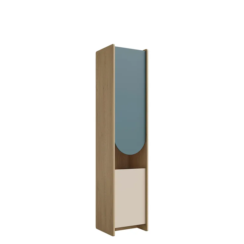 Zarek Reol 44x198 cm, brun, blå, beige