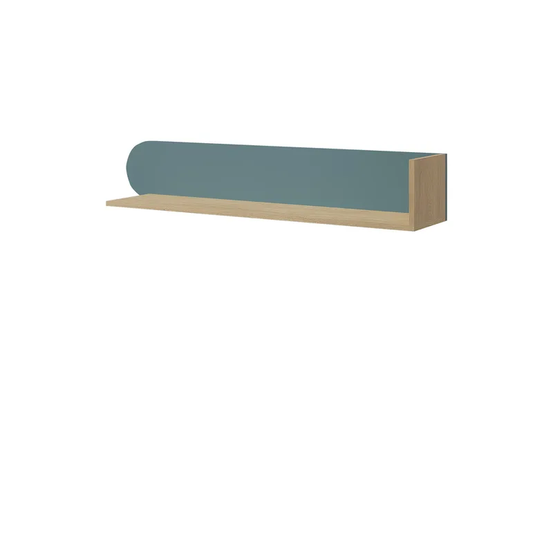 Zarek Væghylde 120 cm, brun og blå