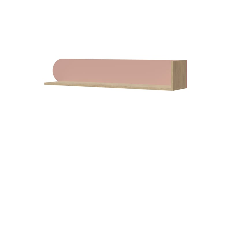 Zarek Væghylde 120 cm, brun og pink