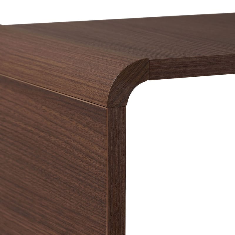 Zavio Bogreol 78x153x34 cm - Valnød - Opbevaring - Hylder & Reoler - Bogreol
