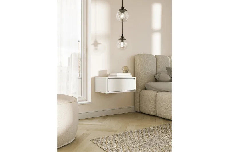 Marinport Væghængt skab 50 cm - Beige - Opbevaring - Væghængt opbevaring