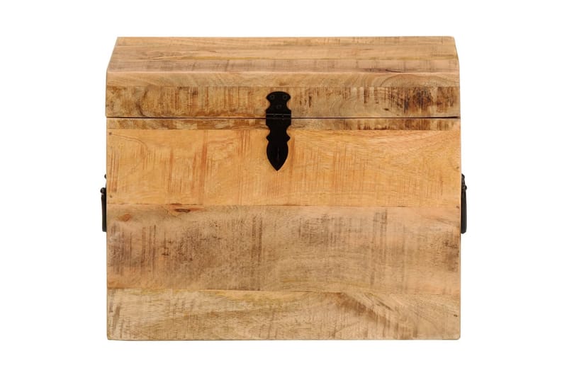 beBasic opbevaringskasse 39x28x31 cm massivt mangotræ - Brun - Opbevaring - Opbevaring til småting - Kurve & kasser