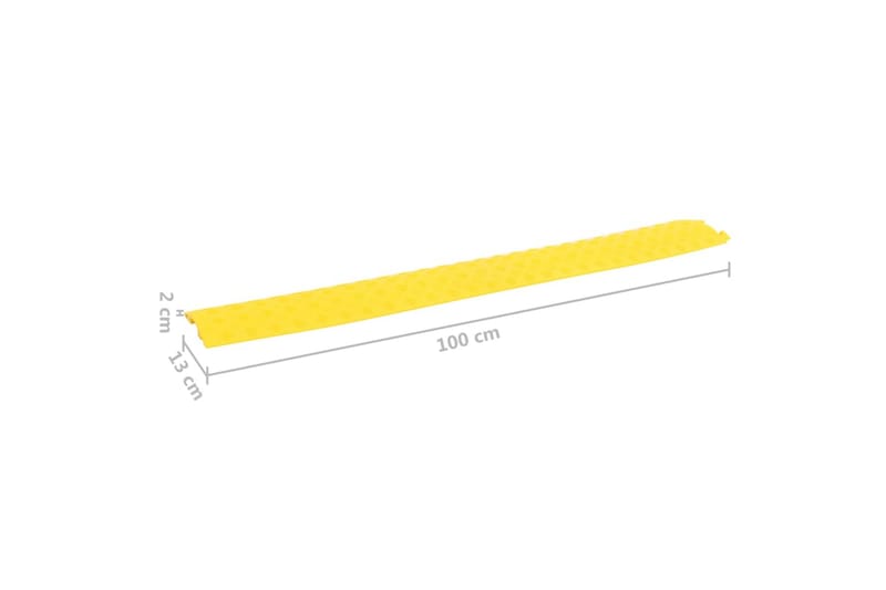 kabelbroer 4 stk. 100 cm gul - Opbevaring - Opbevaring til småting