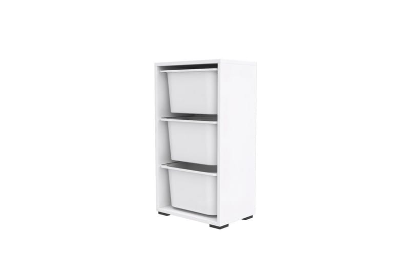 Kelix Opbevaringskasser 45 cm - Hvid - Opbevaring - Opbevaring til småting - Kurve & kasser
