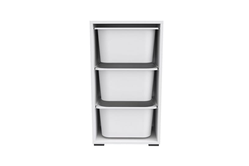 Kelix Opbevaringskasser 45 cm - Hvid - Opbevaring - Opbevaring til småting - Kurve & kasser
