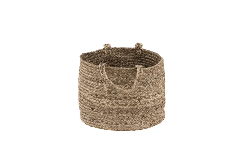 Bhopal Kurv Rund - Sort - Opbevaring - Opbevaring til småting - Kurve - Flettet kurv & rattankurv