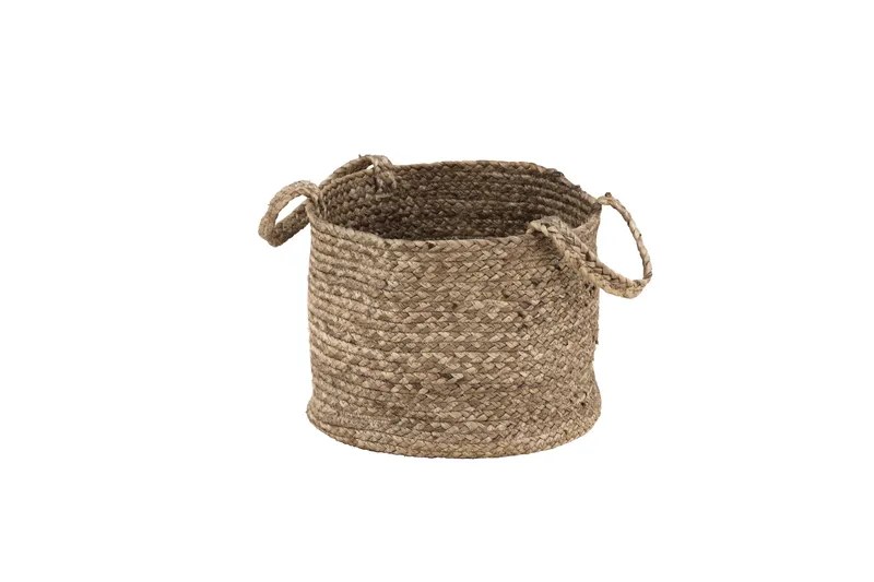 Bhopal Kurv Rund - Sort - Opbevaring - Opbevaring til småting - Kurve - Flettet kurv & rattankurv