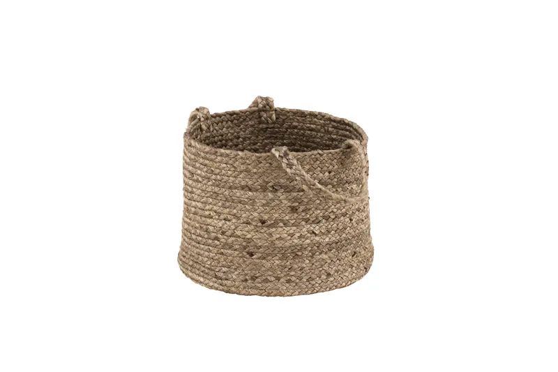 Bhopal Kurv Rund - Sort - Opbevaring - Opbevaring til småting - Kurve - Flettet kurv & rattankurv