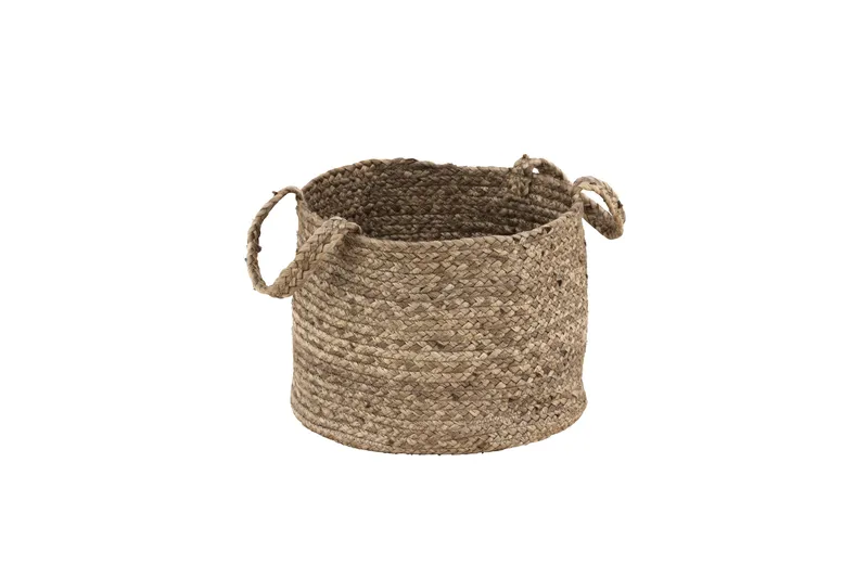 Bhopal Kurv Rund - Sort - Opbevaring - Opbevaring til småting - Kurve - Flettet kurv & rattankurv