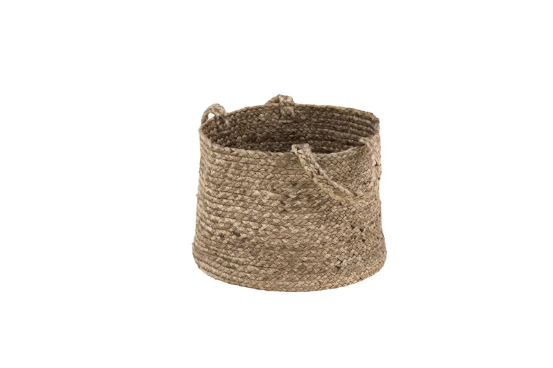 Bhopal Kurv Rund - Sort - Opbevaring - Opbevaring til småting - Kurve - Flettet kurv & rattankurv