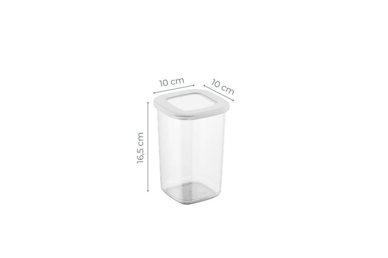 Harrowen Opbevaringskasser 10 cm 2-pack - Hvid - Opbevaring - Opbevaring til småting - Kurve & kasser - Plastikbakke & plastikkasse