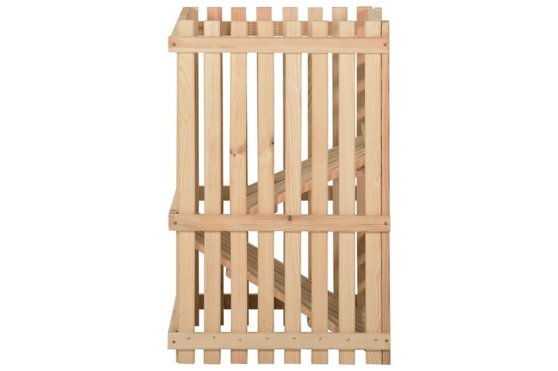 kartoffelkasse 50x50x80 cm massivt fyrretræ - Brun - Opbevaring - Opbevaring til småting - Kurve & kasser
