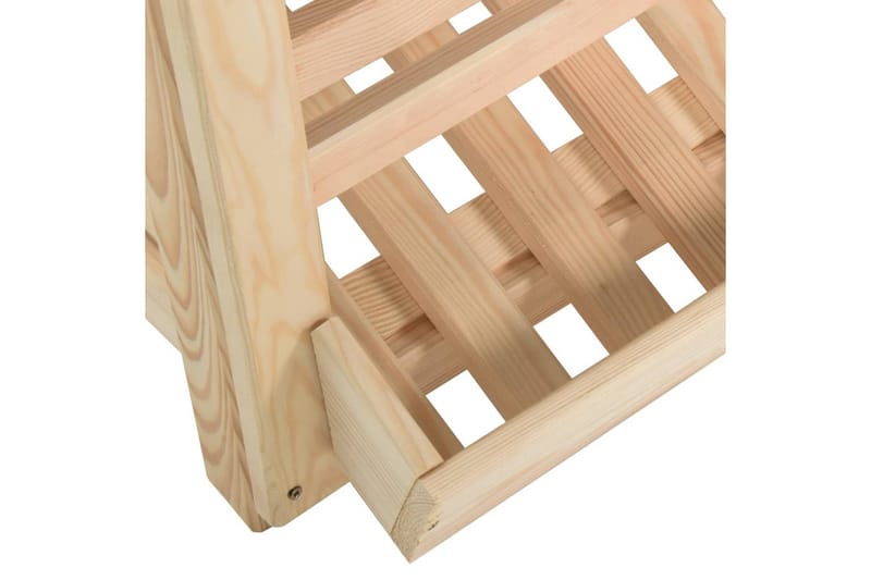 kartoffelkasse 60x40x50 cm massivt fyrretræ - Brun - Opbevaring - Opbevaring til småting - Kurve & kasser
