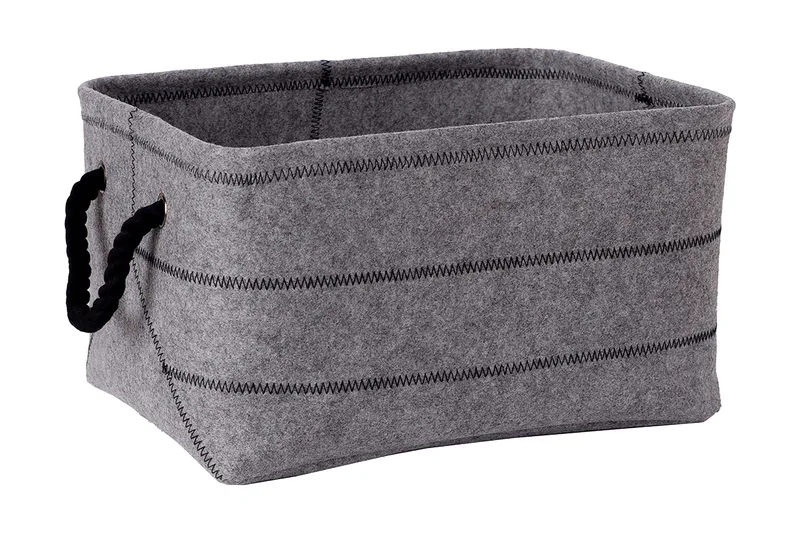 Max Felt-2 Tæppekasse Lysgrå, undefined