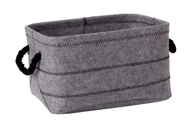 Max Felt-4 Tæppekasse Lysgrå, undefined