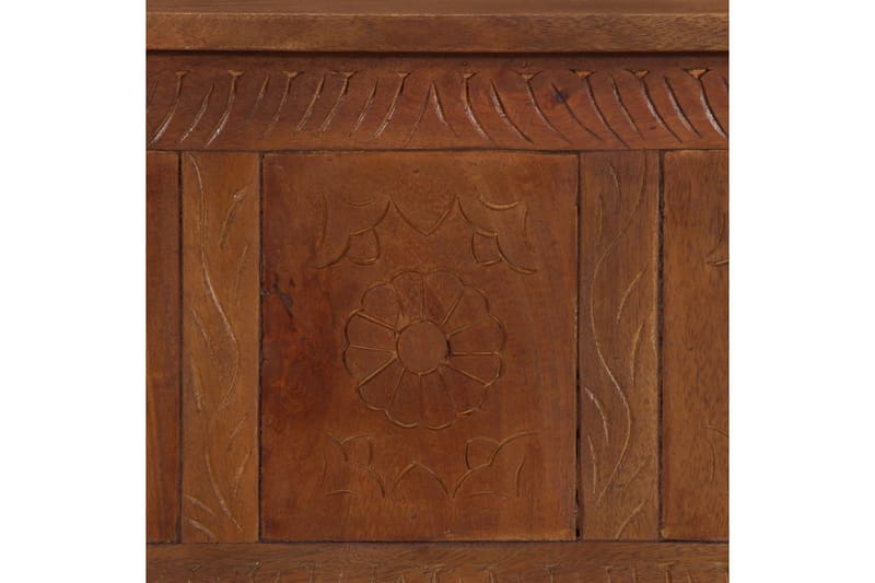 opbevaringskasse 110x30x40 cm massivt mangotræ - Brun - Opbevaring - Opbevaring til småting - Kurve & kasser