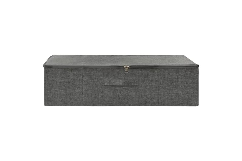opbevaringskasse 70x40x18 cm stof antracitgrå - Antracit - Opbevaring - Opbevaring til småting - Kurve & kasser
