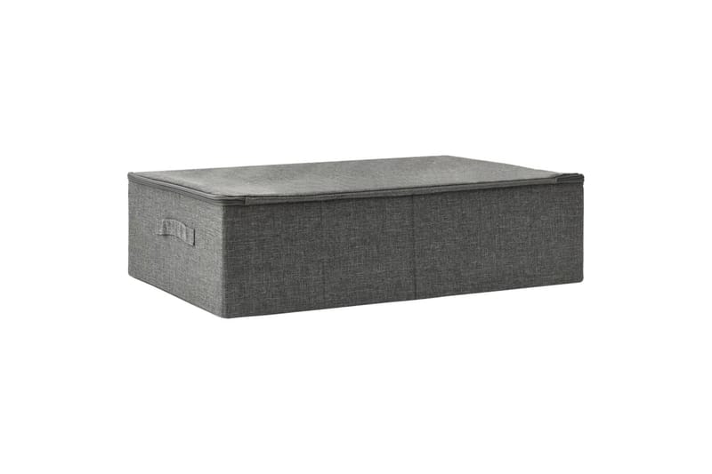 opbevaringskasse 70x40x18 cm stof antracitgrå - Antracit - Opbevaring - Opbevaring til småting - Kurve & kasser