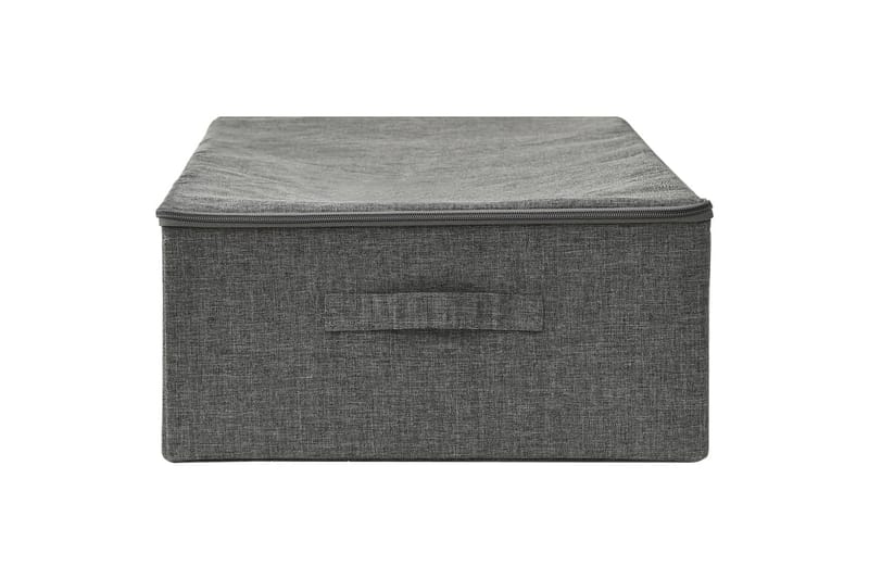 opbevaringskasse 70x40x18 cm stof antracitgrå - Antracit - Opbevaring - Opbevaring til småting - Kurve & kasser