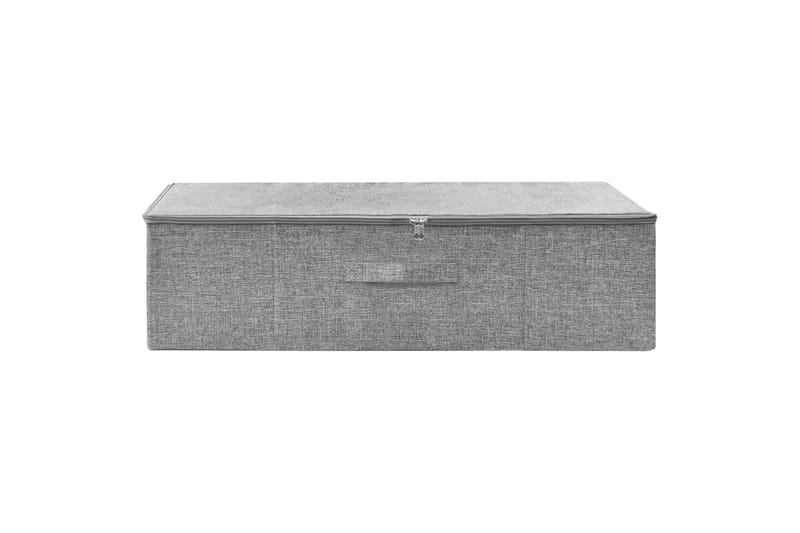 opbevaringskasse 70x40x18 cm stof grå - Grå - Opbevaring - Opbevaring til småting - Kurve & kasser