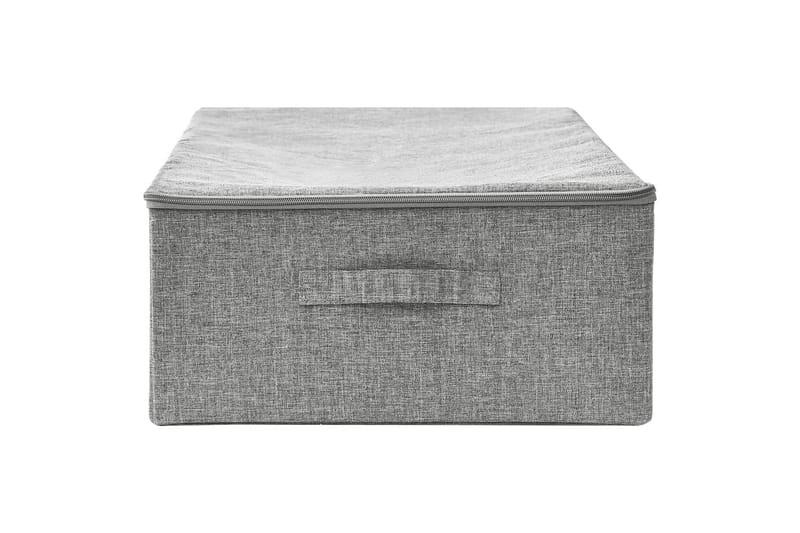 opbevaringskasse 70x40x18 cm stof grå - Grå - Opbevaring - Opbevaring til småting - Kurve & kasser