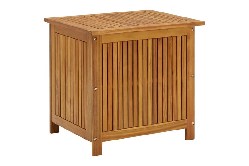 opbevaringskasse til haven 60x50x106 cm massivt akacietræ - Brun - Opbevaring - Opbevaring til småting - Kurve & kasser