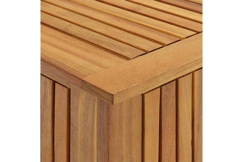 opbevaringskasse til haven 60x50x106 cm massivt akacietræ - Brun - Opbevaring - Opbevaring til småting - Kurve & kasser