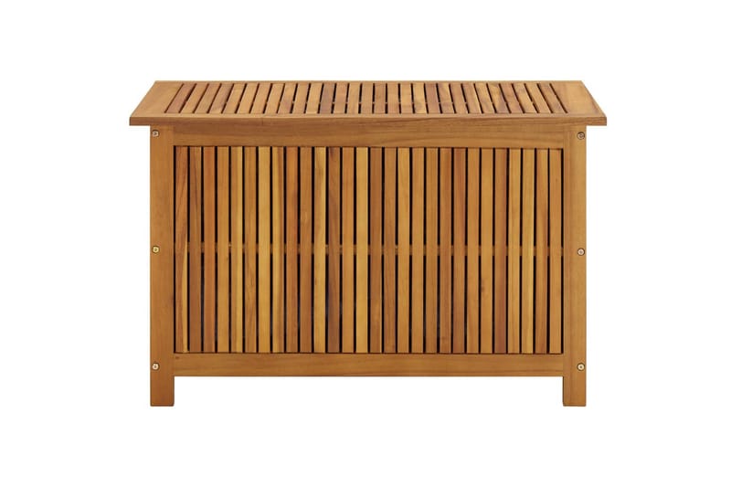 opbevaringskasse til haven 90x50x106 cm massivt akacietræ - Brun - Opbevaring - Opbevaring til småting - Kurve & kasser