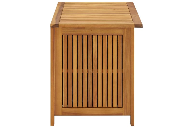 opbevaringskasse til haven 90x50x106 cm massivt akacietræ - Brun - Opbevaring - Opbevaring til småting - Kurve & kasser