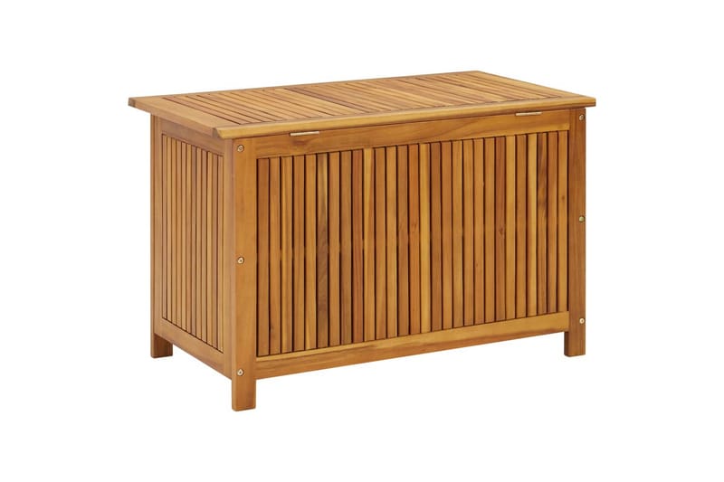 opbevaringskasse til haven 90x50x106 cm massivt akacietræ - Brun - Opbevaring - Opbevaring til småting - Kurve & kasser