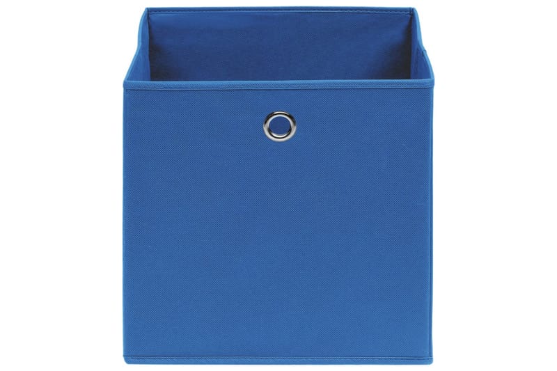 Opbevaringskasser 10 stk. 28x28x28 cm uvævet stof blå - Blå - Opbevaring - Opbevaring til småting - Kurve & kasser
