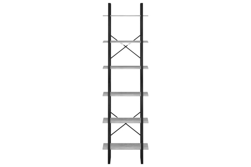 opbevaringsreol 60x30x210 cm spånplade betongrå - Grå - Opbevaring - Opbevaring til småting - Kurve & kasser