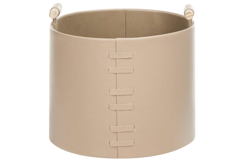 Kurv Aram sæt af 3 Beige - Beige - Opbevaring - Opbevaring til småting - Kurve - Flettet kurv & rattankurv