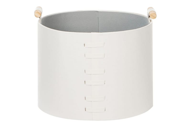 Kurv Aram sæt af 3 Hvid - Hvid - Opbevaring - Opbevaring til småting - Kurve - Flettet kurv & rattankurv