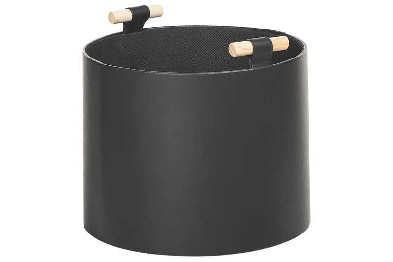 Kurv Aram sæt af 3 Sort - Sort - Opbevaring - Opbevaring til småting - Kurve - Flettet kurv & rattankurv