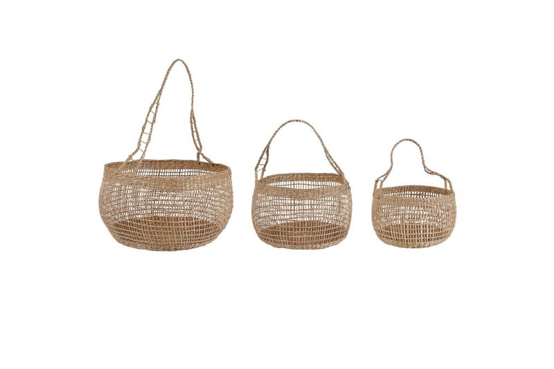 Kurv Arapaima sæt af 3, undefined