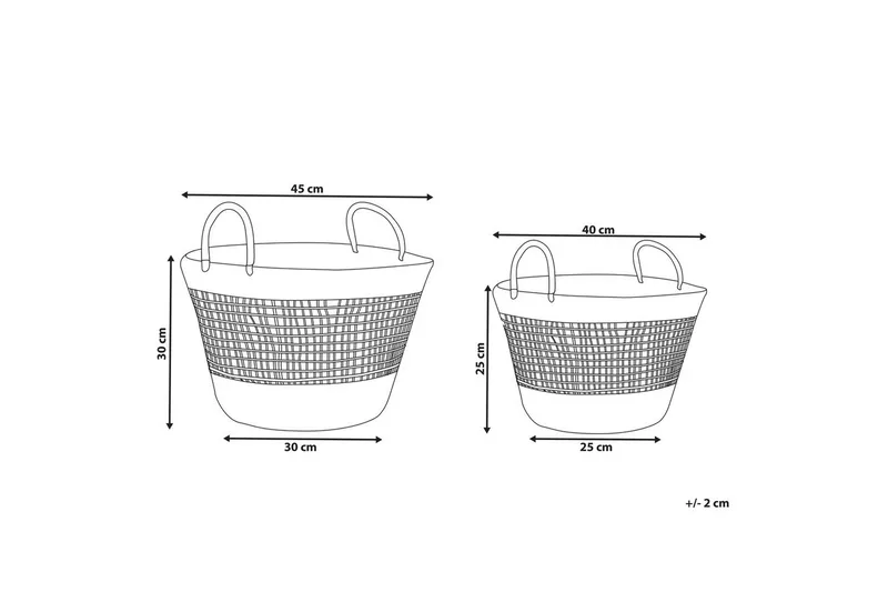 Kurv Arowana - Opbevaring - Opbevaring til småting - Kurve - Flettet kurv & rattankurv