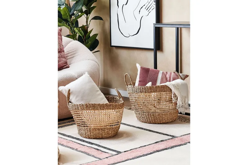 Kurv Arowana - Opbevaring - Opbevaring til småting - Kurve - Flettet kurv & rattankurv