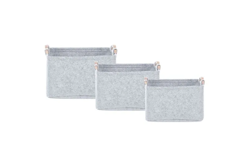 Kurv Baysai sæt af 3, undefined