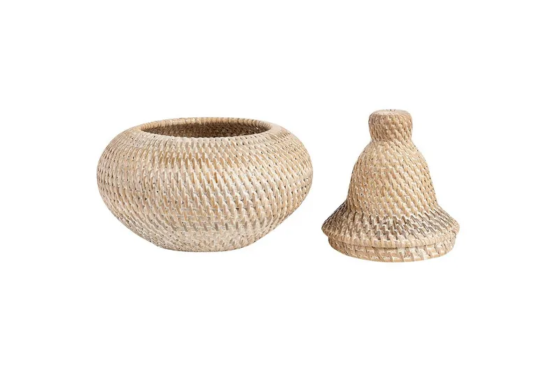 Kurv Bila - Opbevaring - Opbevaring til småting - Kurve - Flettet kurv & rattankurv