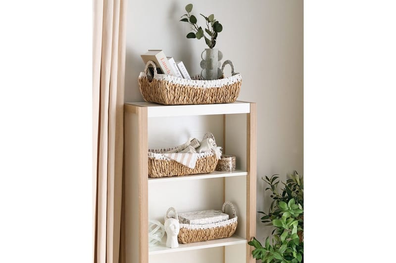 Kurv Campha sæt á 3 - Opbevaring - Opbevaring til småting - Kurve - Flettet kurv & rattankurv