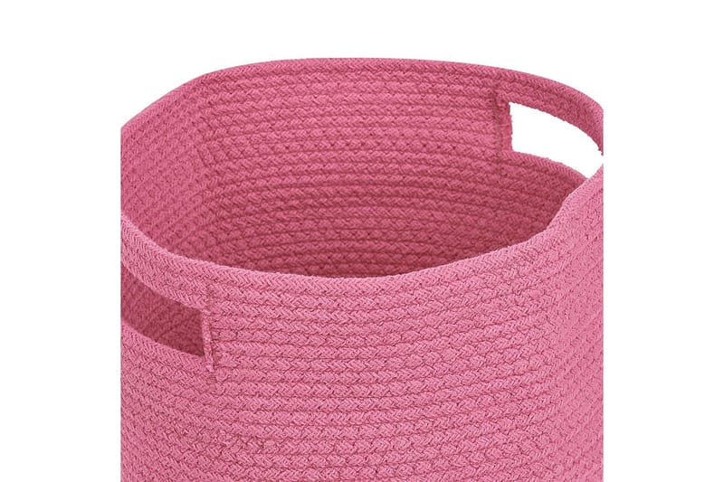 Kurv Chiniot sæt på 2 Rosa - Rosa - Opbevaring - Opbevaring til småting - Kurve - Flettet kurv & rattankurv