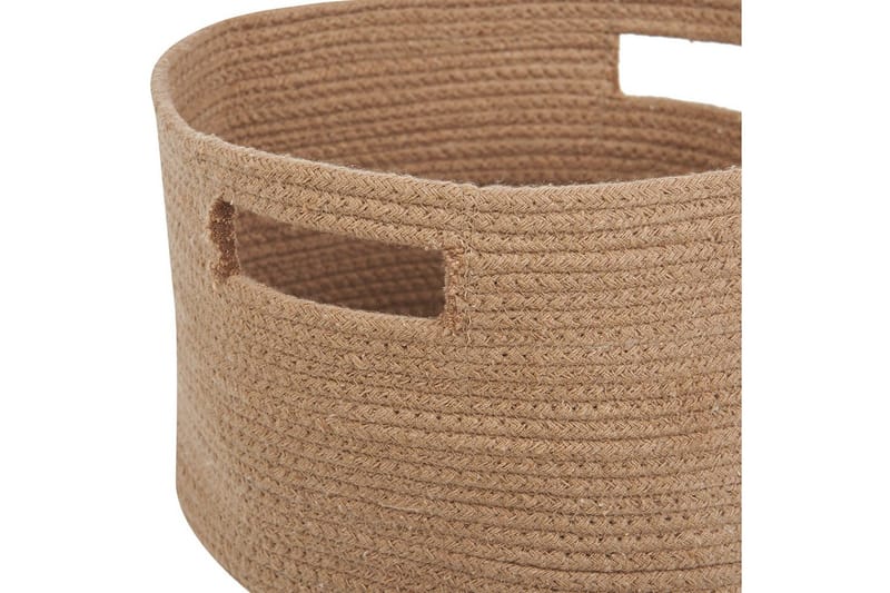 Kurv Chiniot sæt på 2 Beige/naturlig - Beige/naturlig - Opbevaring - Opbevaring til småting - Kurve - Flettet kurv & rattankurv