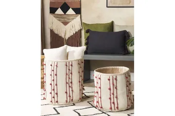 Kurv Khel sæt af 2 - Opbevaring - Opbevaring til småting - Kurve - Flettet kurv & rattankurv