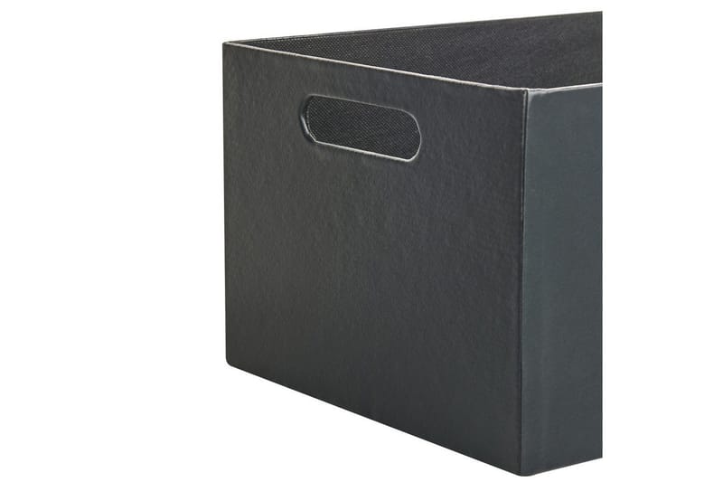 Kurv Larsa sæt af 3 Grå - Grå - Opbevaring - Opbevaring til småting - Kurve - Flettet kurv & rattankurv